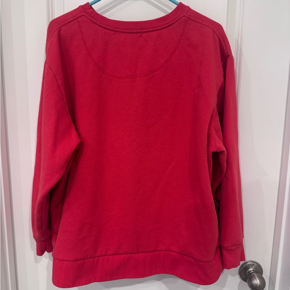 State of Mine Red North Pole University Sweatshirt Size XL - Picture 4 of 4